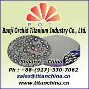 Baoji Orchid Titanium Industry Co. Ltd. - Click To Visit Our Website