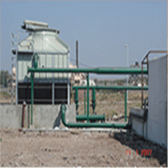 Cooling Tower with piping a
