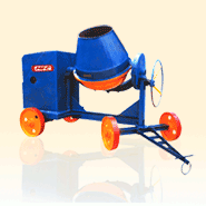 Concrete Mixer with Road Wheels