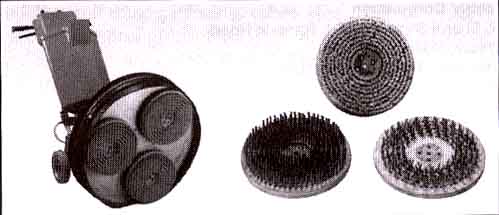 Floor Scrubbers & Scarifiers Model Trio Scrub Sr - Click To Visit Our Website