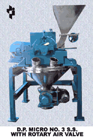 Micro Pulveriser With <a href="http://www.dppulveriser.com/rotary_air_valves.htm" onClick="trackClick(8057, 0)" target="_blank">Rotary Air Valve</a>