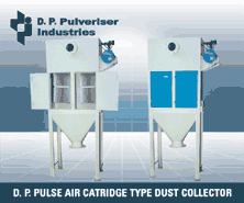 Pulse Air Cartridge type Dust Collectors